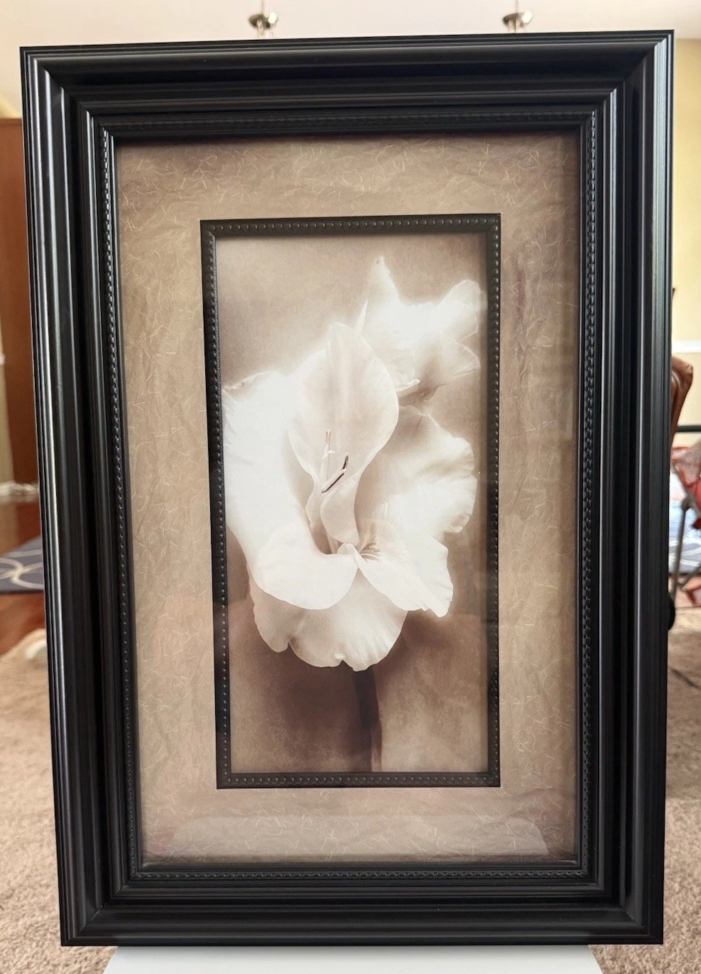 Calla Lily Artwork By Christine Zalewski, Excellent Condition