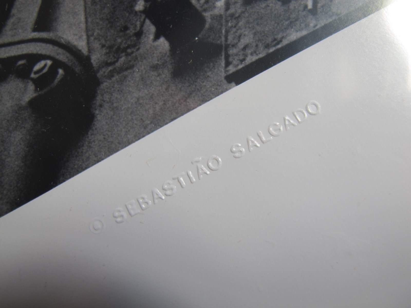 Sebastiao Salgado.(SIGNED).Church Gate Station,India.1995.MINT.