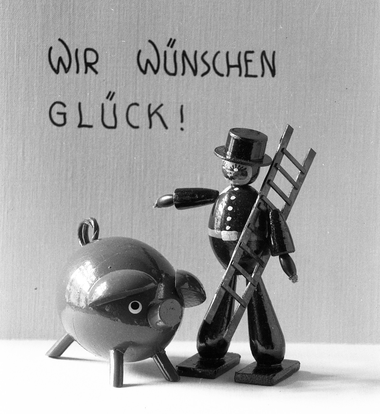 LOT 2x, “wishing you luck”, still life, Eduard PEZDIKA, vintage fine art negativ