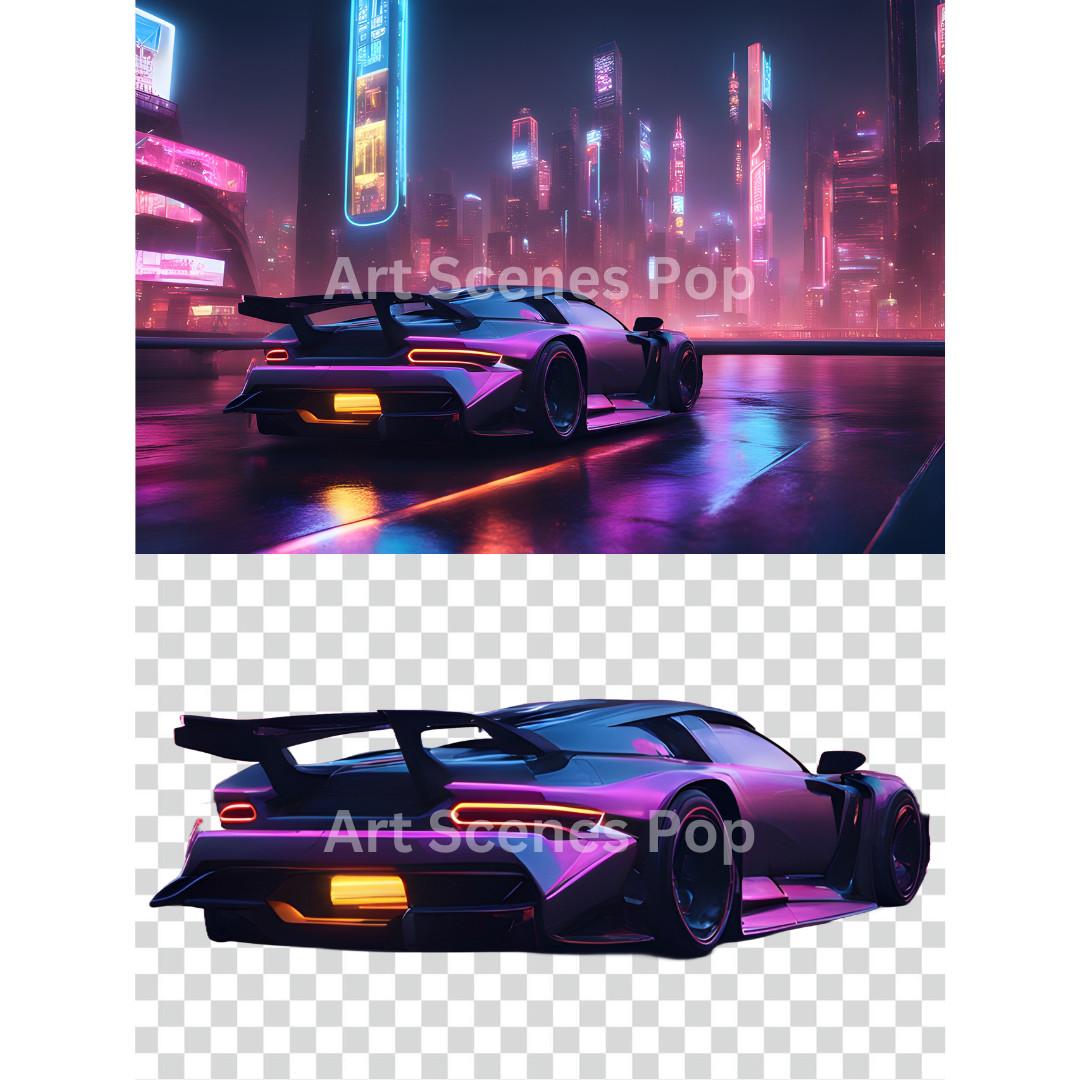 Cyberpunk Car Digital Art Wallpaper Image Picture Photo 2024 By Art Scenes Pop