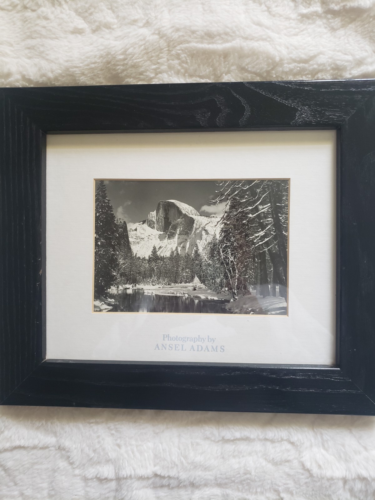 Vintage Ansel Adams Photograph Of Half Dome