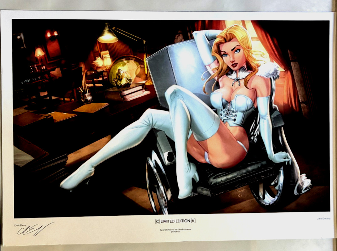 NURSE EHNOT EXCLUSIVE LIMITED EDITION SIGNED ART PRINT NM+