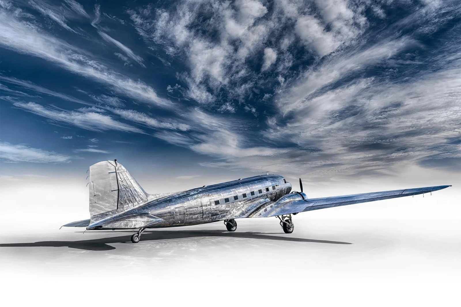 Peter Lik “Dreams Edge” 150cm 5’x3′ Aviation Plane Recess Mount Picture with COA