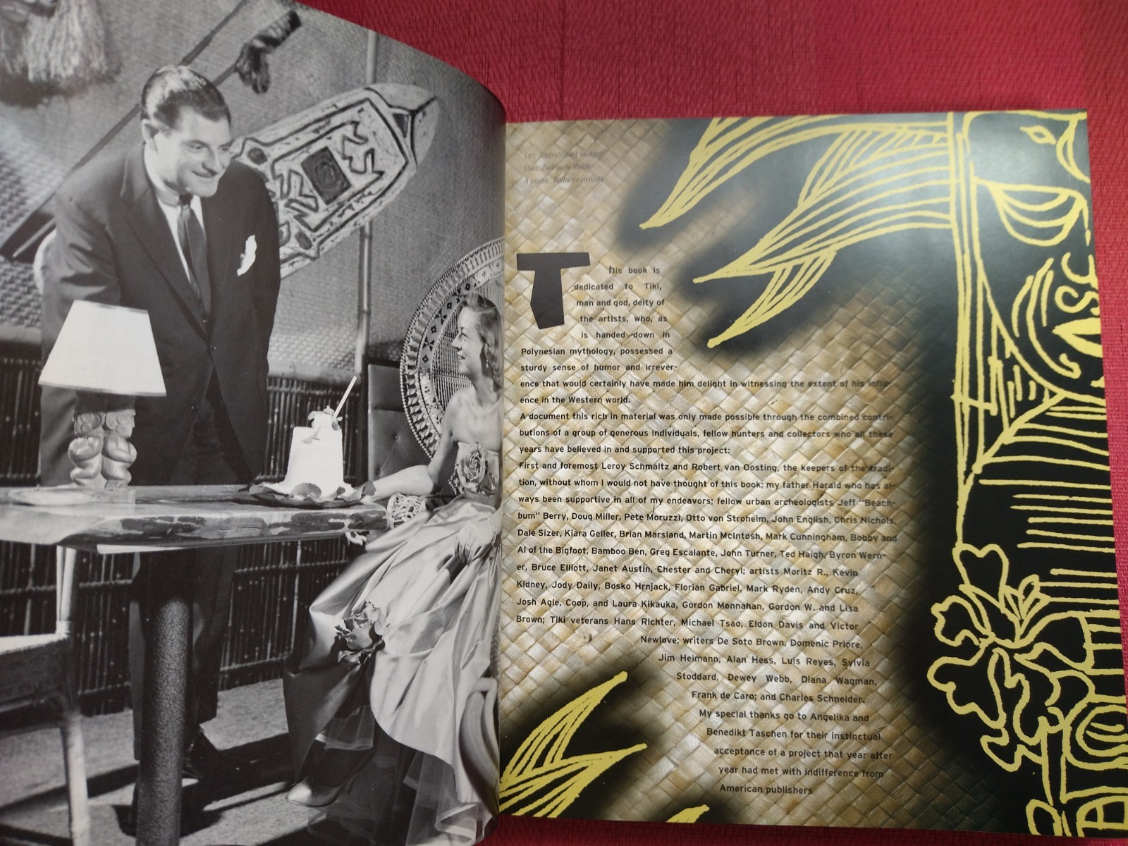 THE BOOK OF TIKI Sven A Kirsten Taschen Art Photo Culture Book Hard Cover