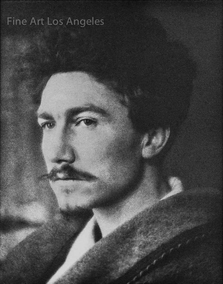 Alvin Langdon Coburn Photo, “Portrait of Ezra Pound” poet, 1913