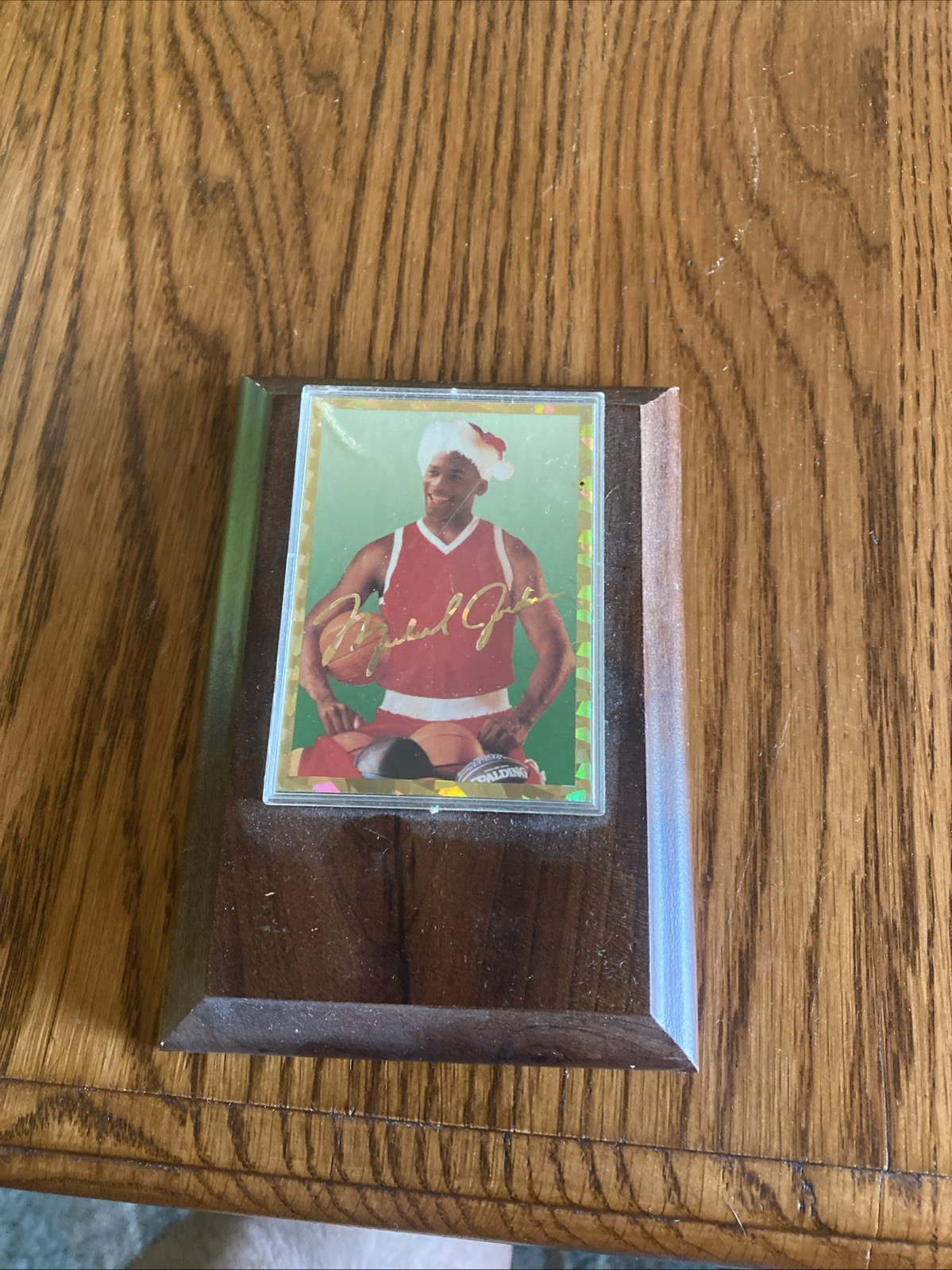 Micheal Jordan Plaque