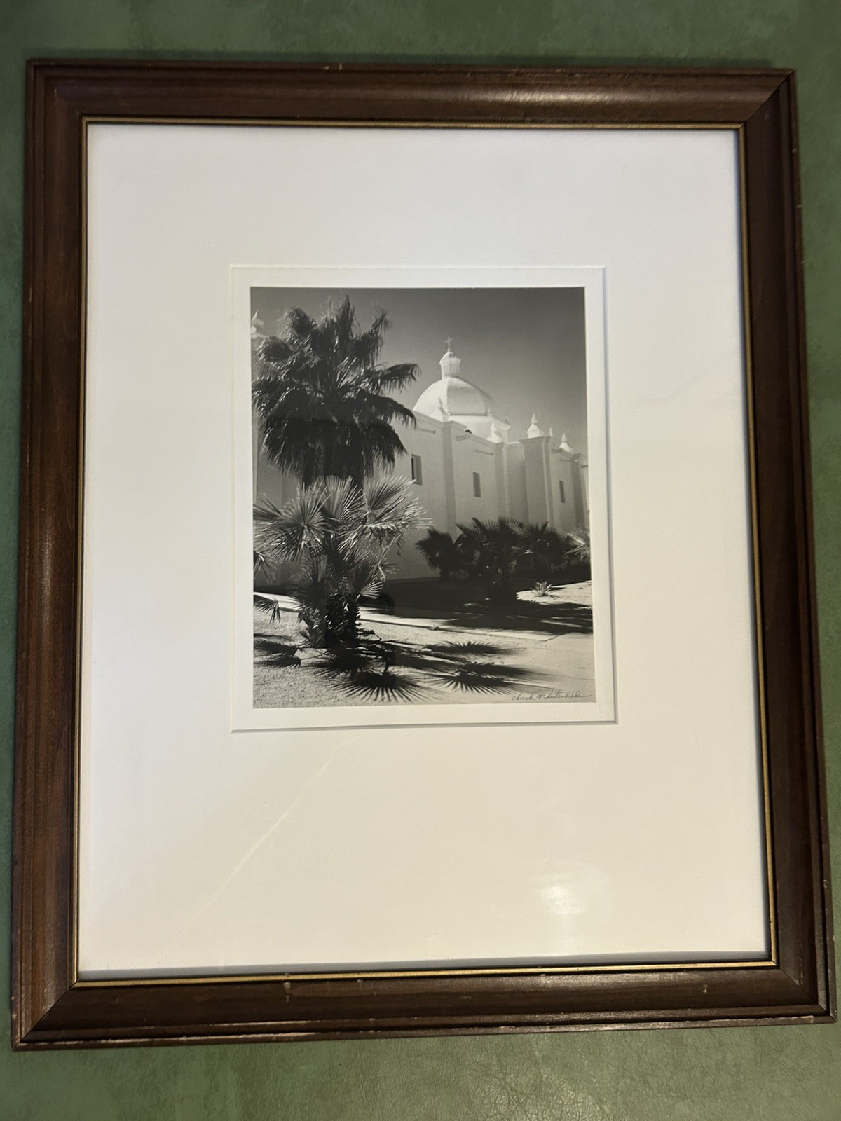 Chuck Winterhalder California Photographer Immaculate Conception Church Framed