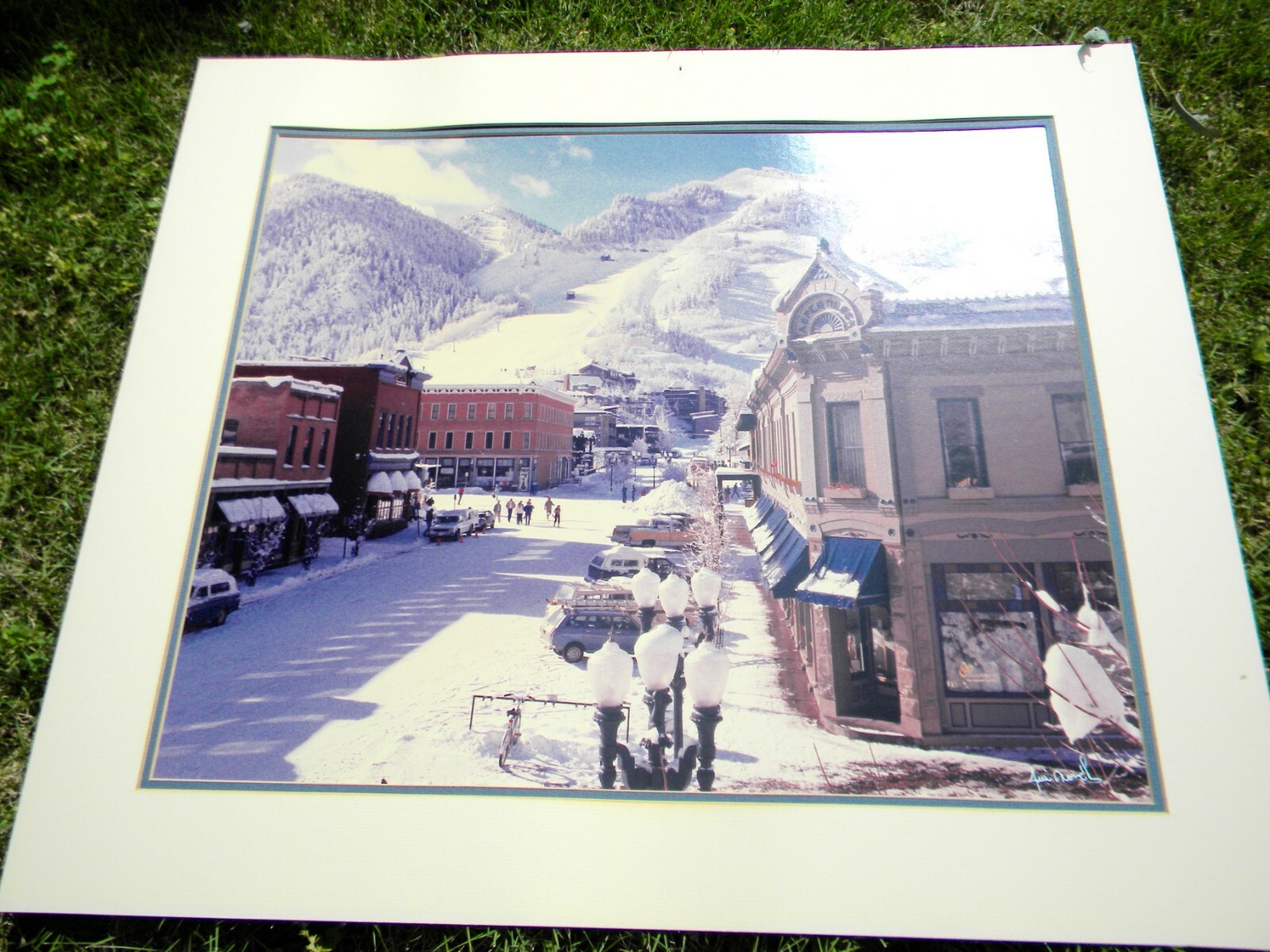 Aspen Colorado photograph, signed, 70’s???