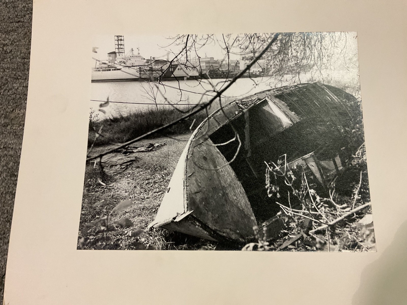 Original Photography Black And White Signed on back by Mike Kelly