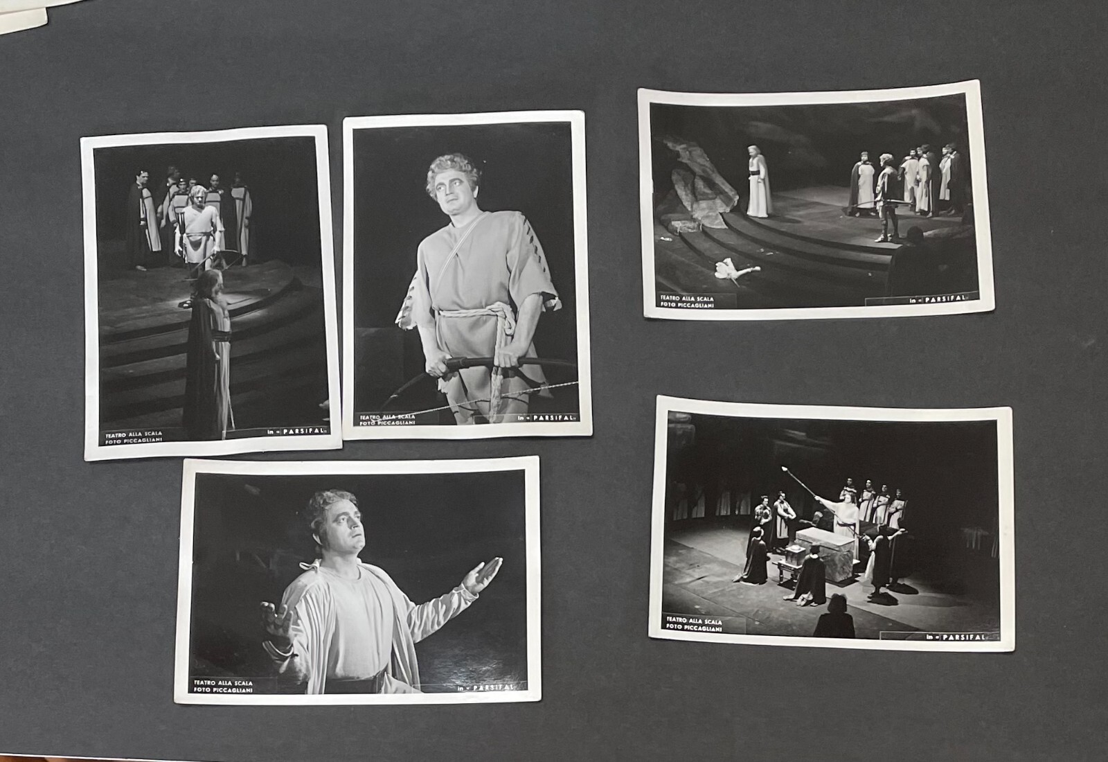 Vintage Original ERIO PICCAGLIANI Italian Opera ‘Teatro alla Scala’ PHOTOGRAPHS