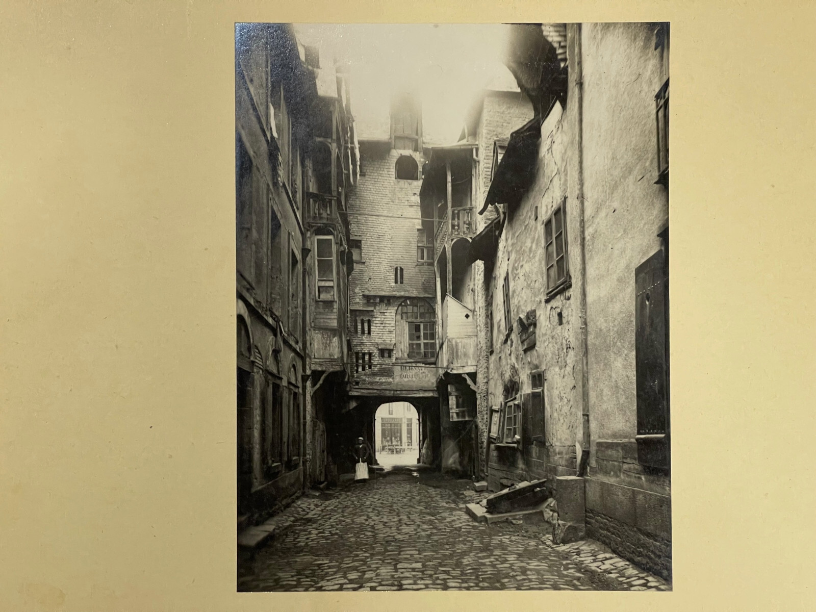 Photo 19th Century City Of Rennes Portal Of The Ursulines Touring Club