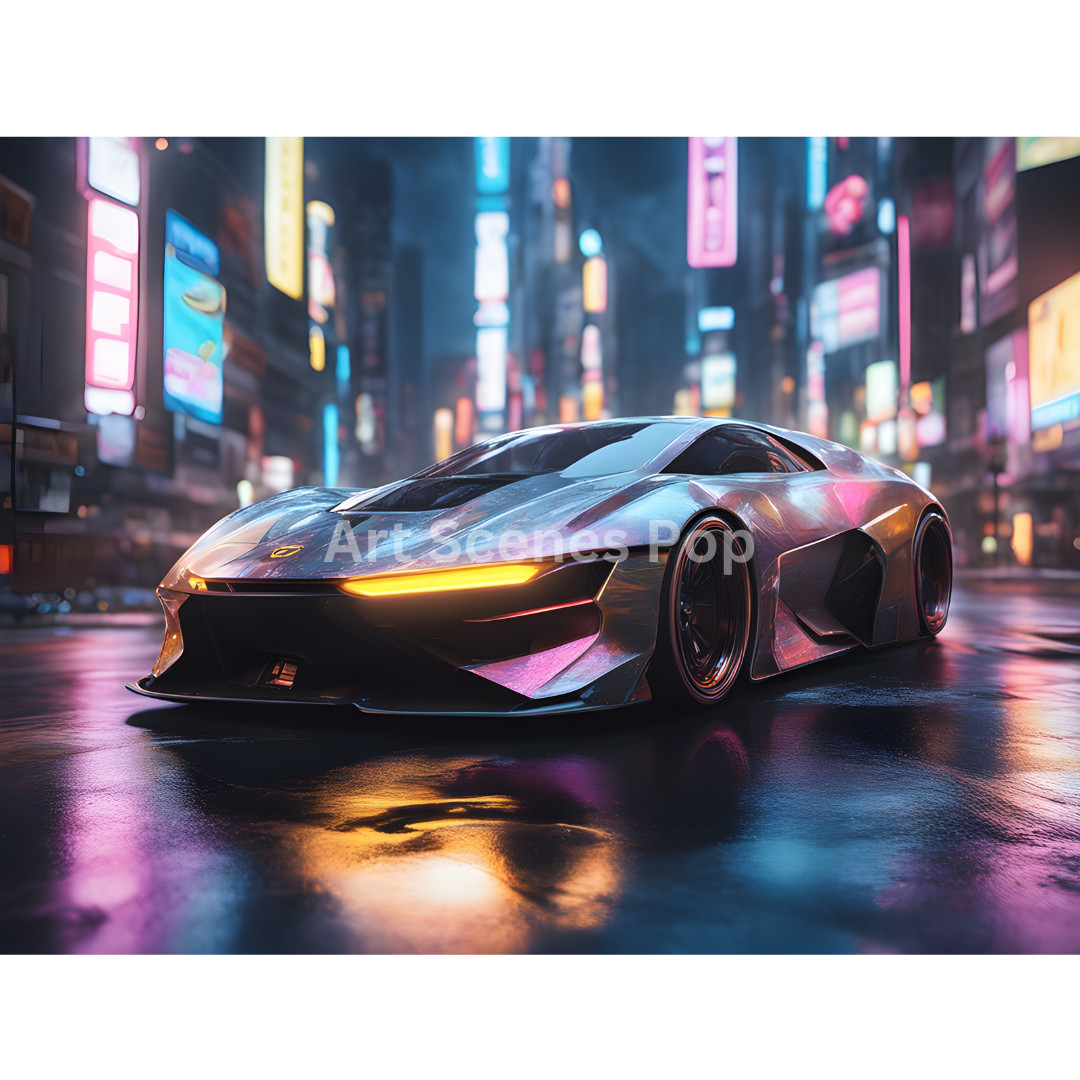 Cyberpunk Car Digital Art Wallpaper Image Picture Photo 2024 By Art Scenes Pop