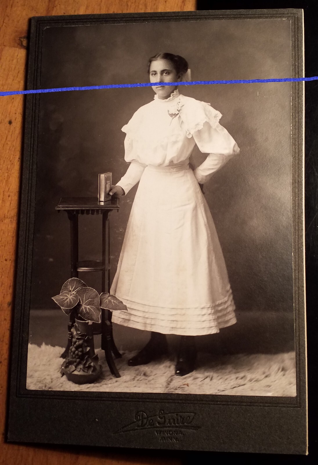 Aldinger from America as Girl with Book / KAB De Guire Winona Minnesota USA