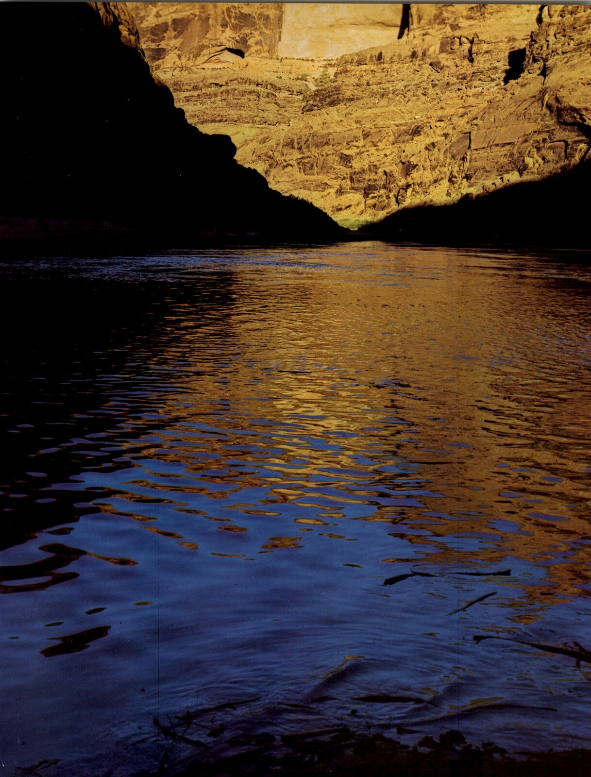 1962 Eliot Porter Glen Canyon Colorado River Reflections Art Photo Gravure
