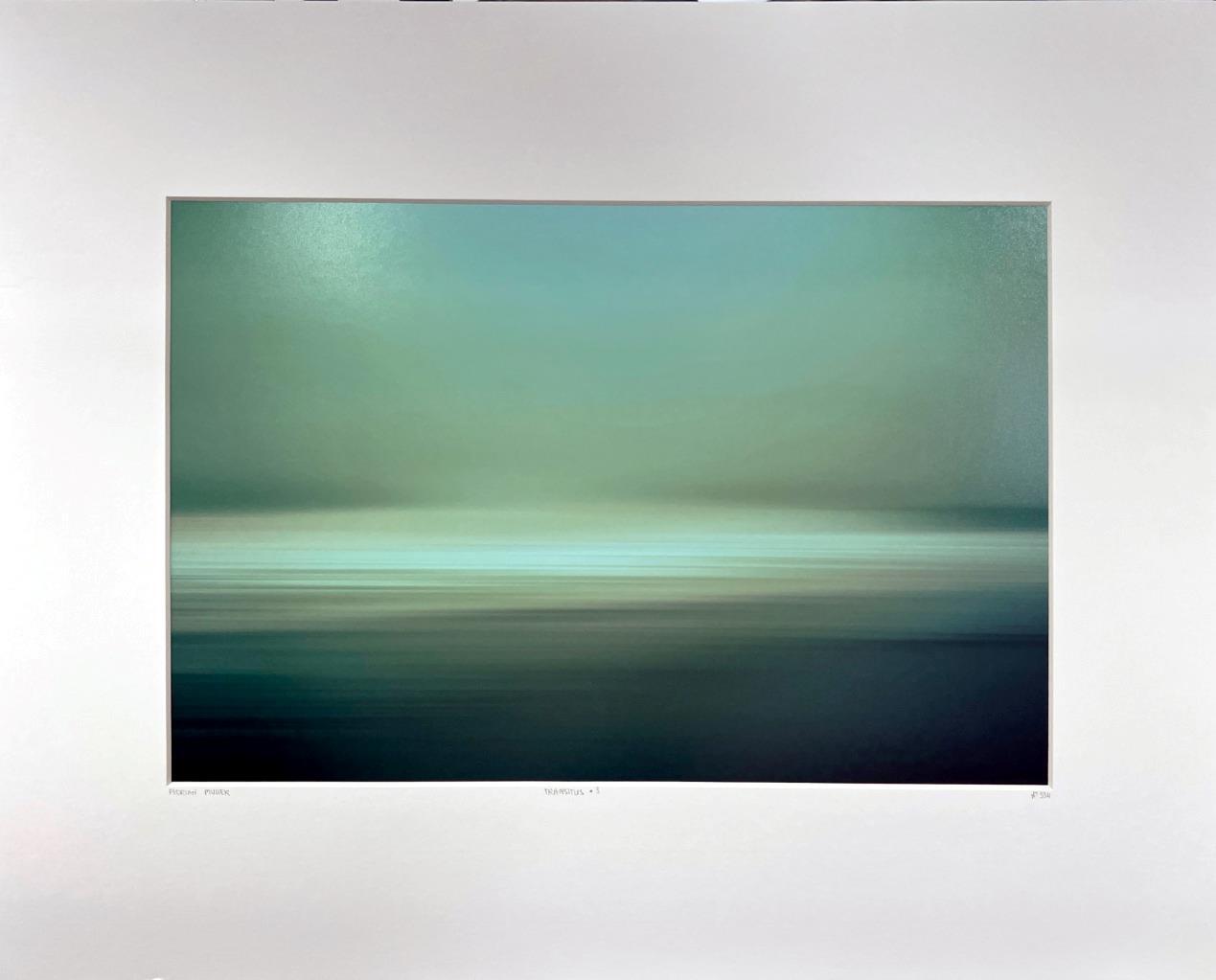 Florian Muller Transitus #3 Green Landscape Beach YellowKorner Photograph