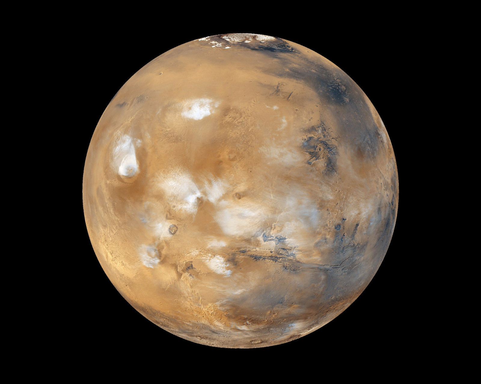 Planet Mars Solar System Milky Way Glossy 8 x 10 Photo Picture