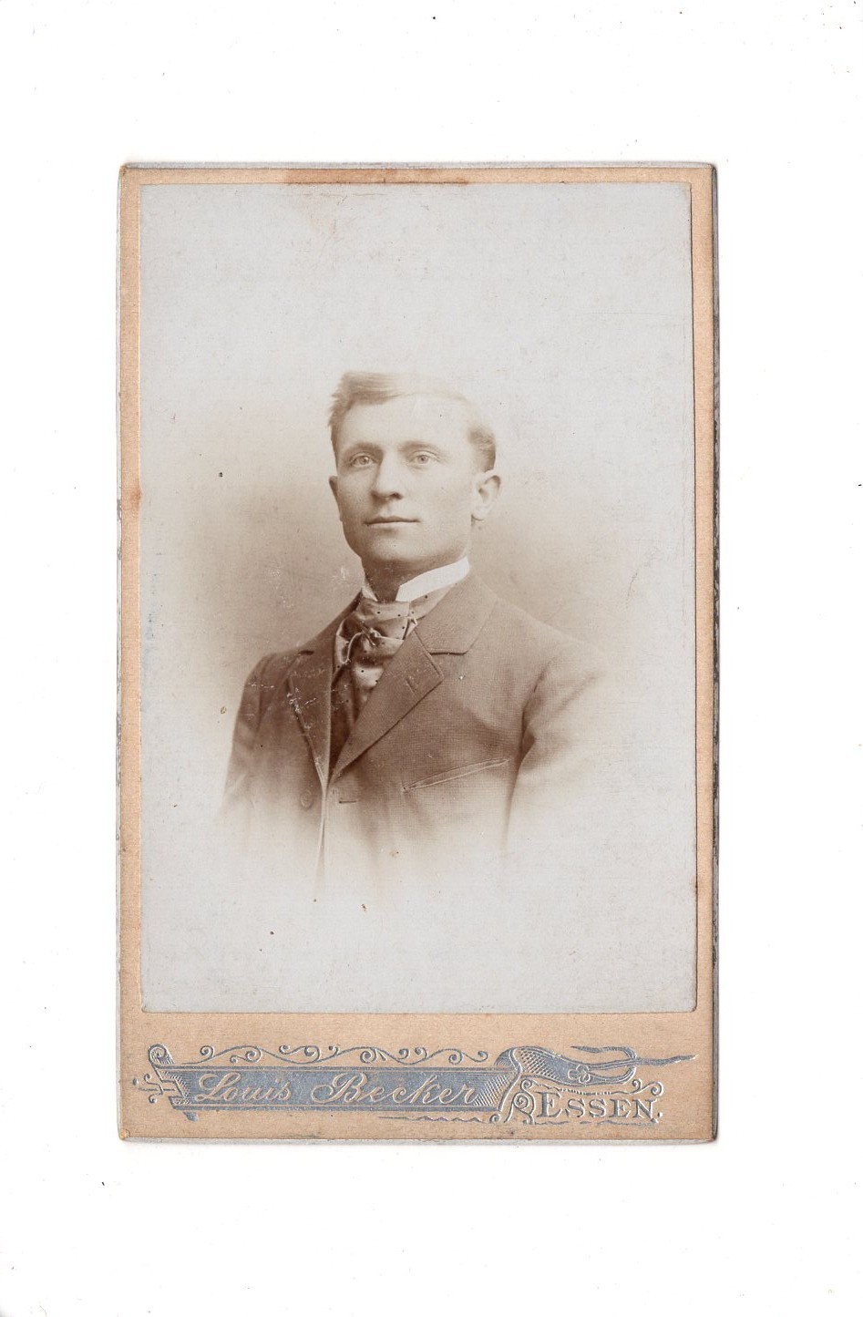 CDV Photo Man Portrait / Man – Essen 1890s