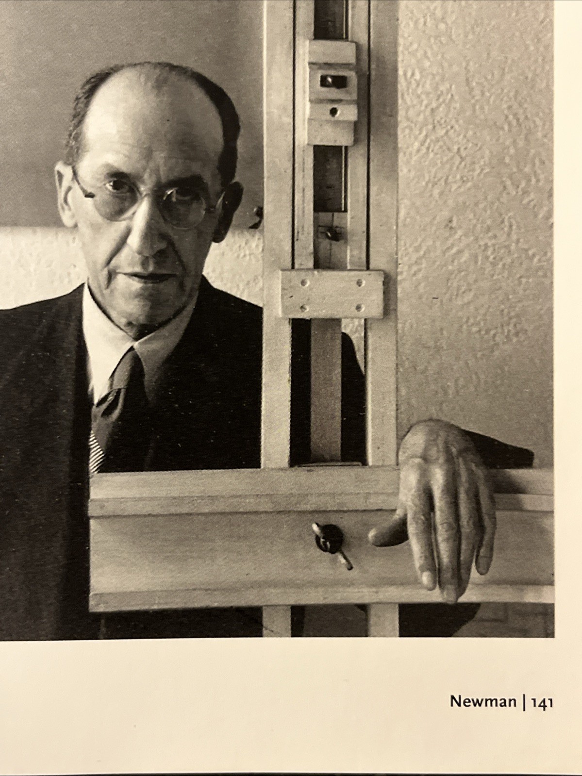 “Piet Mondrian Portrait, 1942” Art Photo Print by ARNOLD NEWMAN B&W