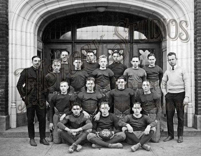 Four Horsemen of Notre Dame Football Halfback Don Miller High School Photo (New)