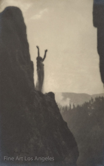 Anne Brigman photo, “Incantation” 1905