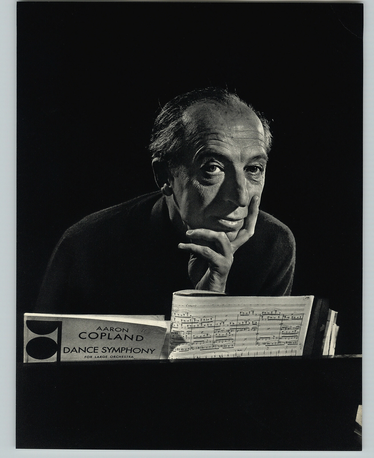 1956 1959 Yousuf Karsh Aaron Copland Composer ORIGINAL Portrait Art Photo 16X20