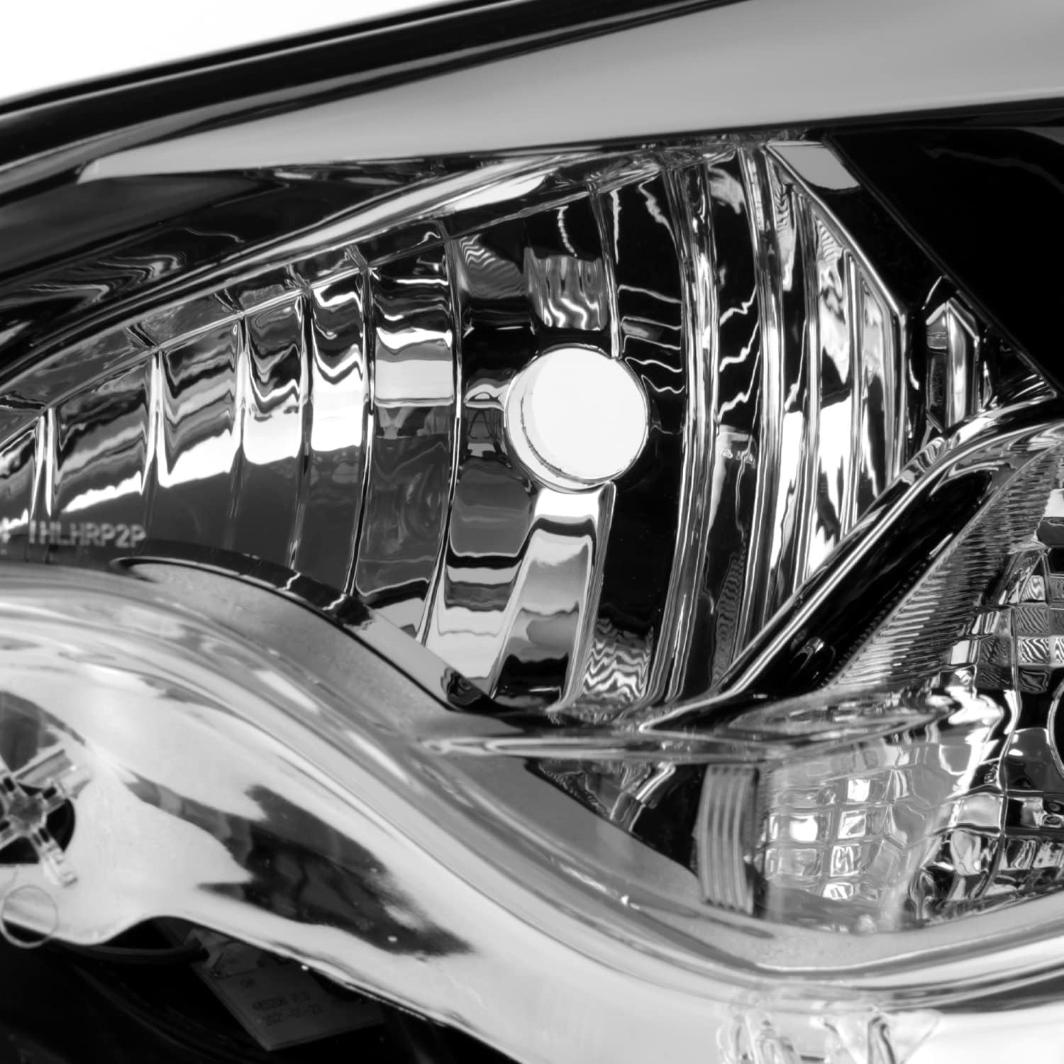 – Fits 2014 2015 2016 Toyota Corolla LED Tube DRL Running Projector Black Headli