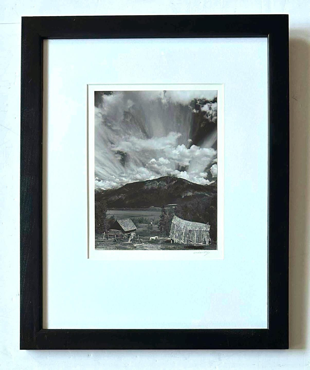 Robert Werling -Thunderstorm, Canada -Signed Photograph -Student of Ansel Adams
