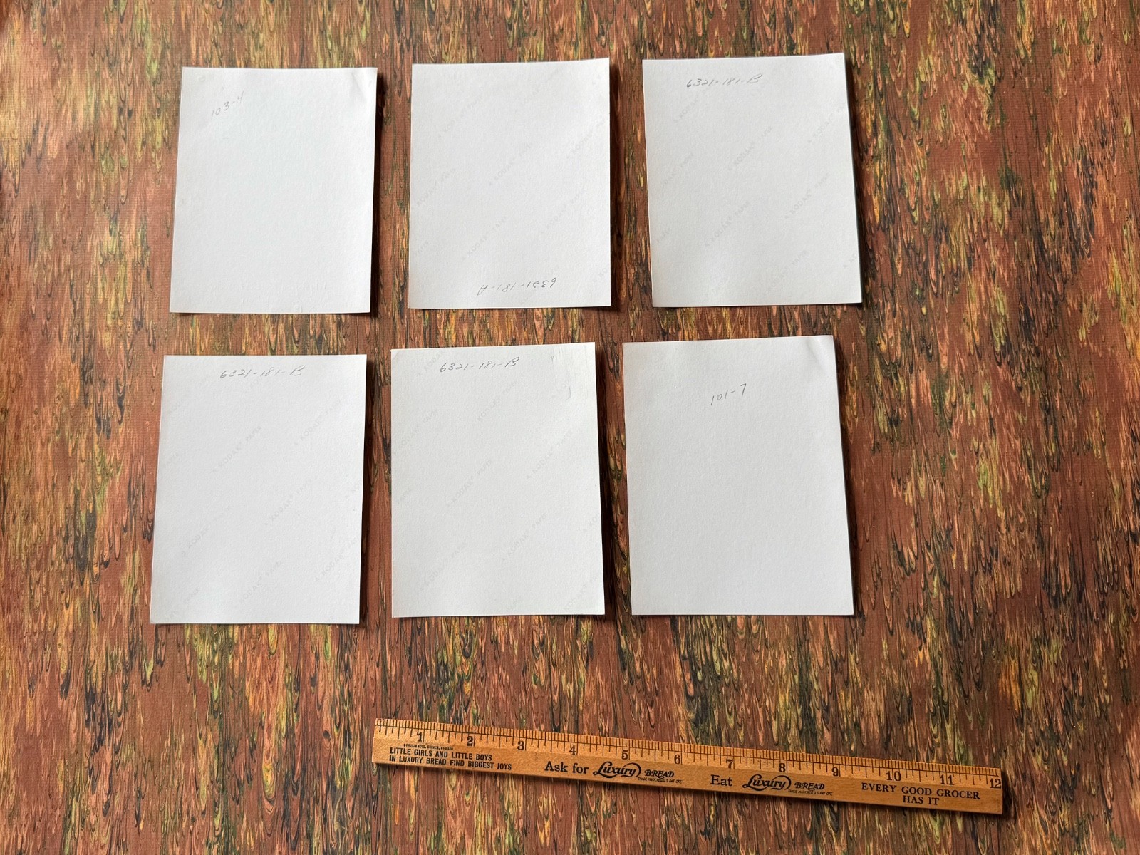 SIX ORIG. SCIENCE Black and White Photos 4 1/2″ X 5 1/2″ POLYSTYRENE BENZENE