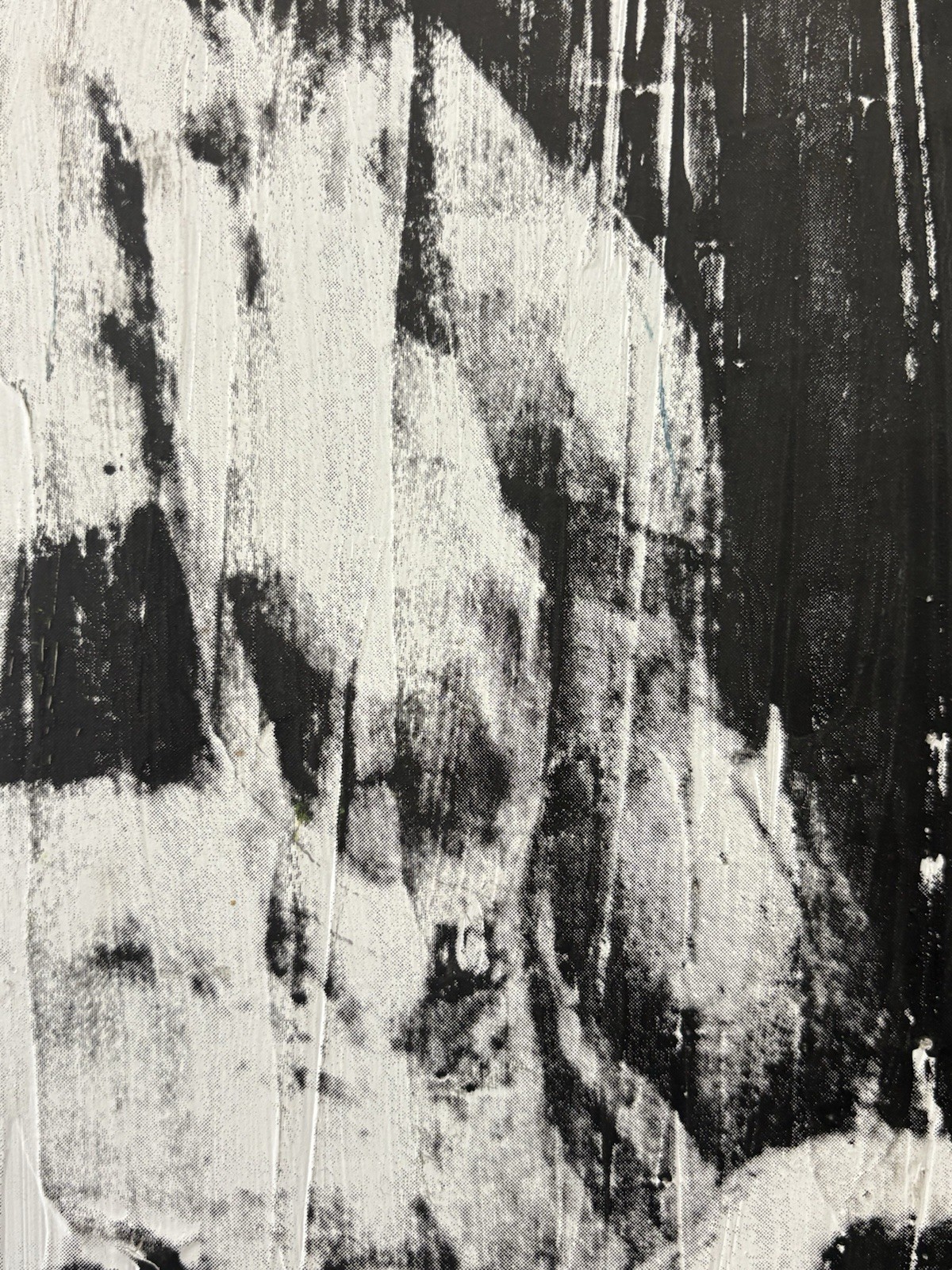🔥 Vintage Modern Bodybuilding MUSCLE Man Photograph Painting, Lillian BASSMAN