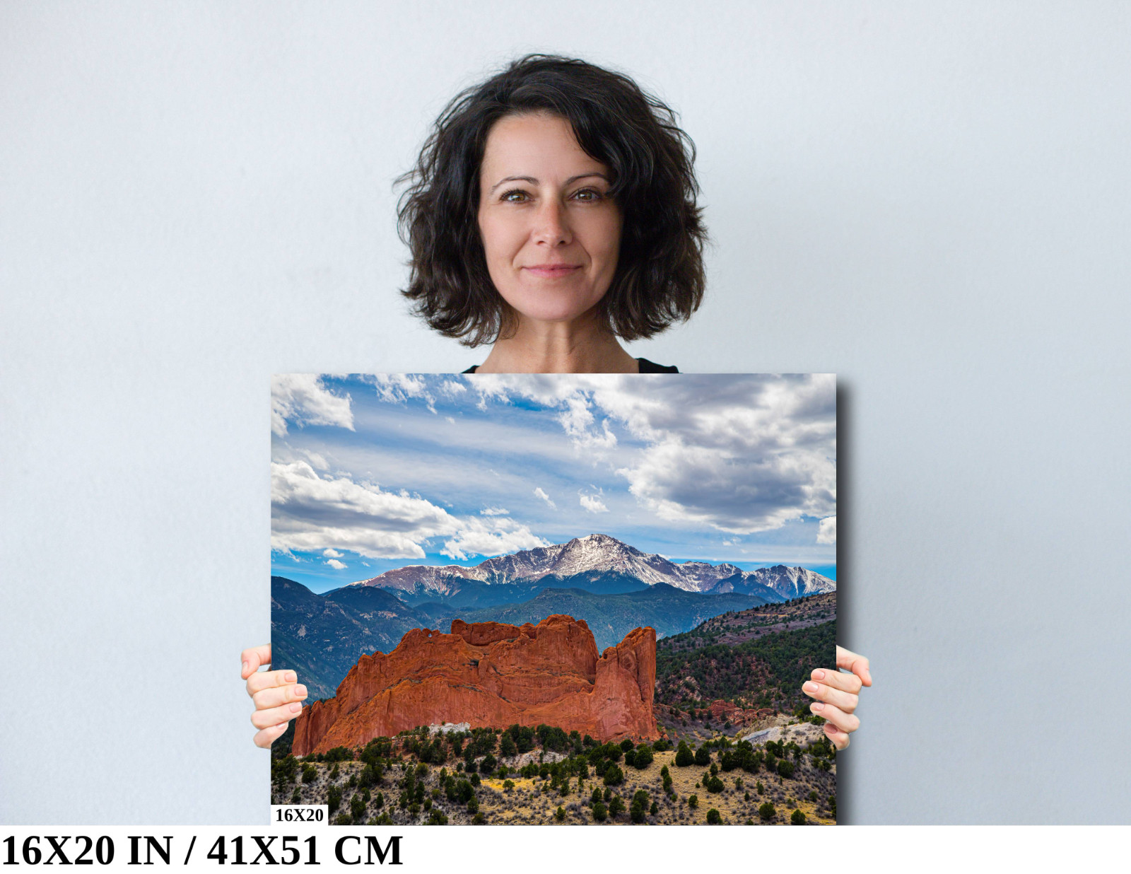Legends Unveiled: Garden of the Gods and Pikes Peak Colorado Springs Wall Art