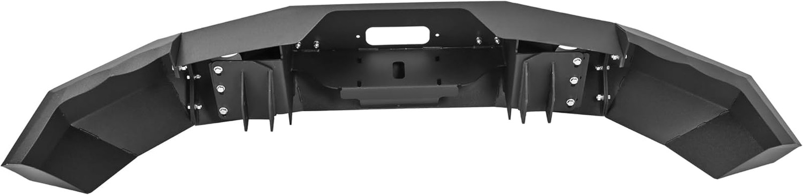 Front Bumper Compatible with 2002 2003 2004 2005 Dodge Ram 1500 W/Winch Plate &