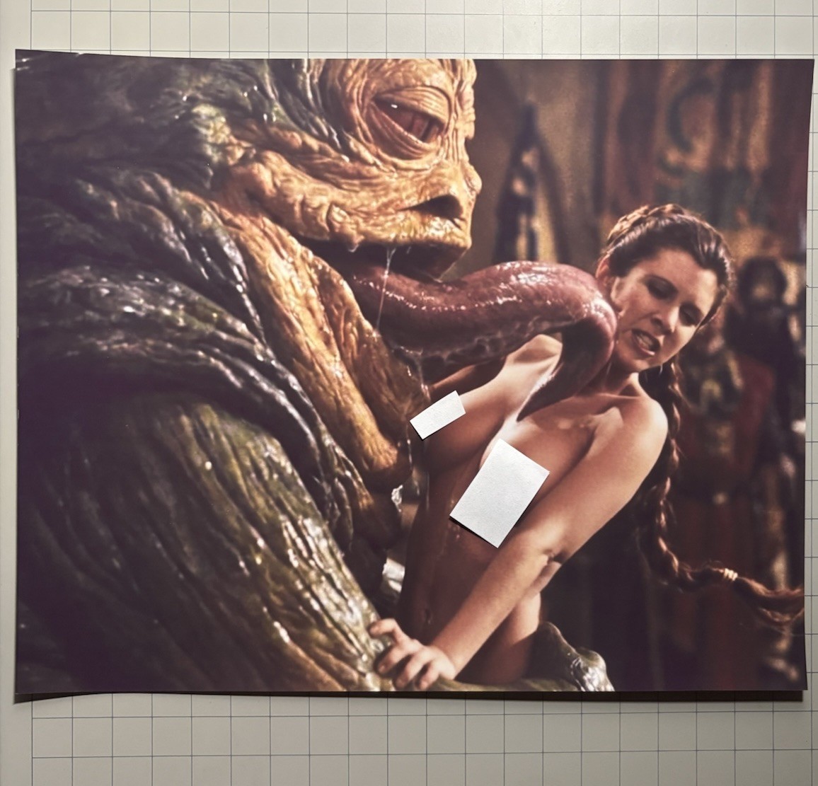 Princess Leia Slave Leia Return Of The Jedi Star Wars Custom 8X10 Photo + Bonus