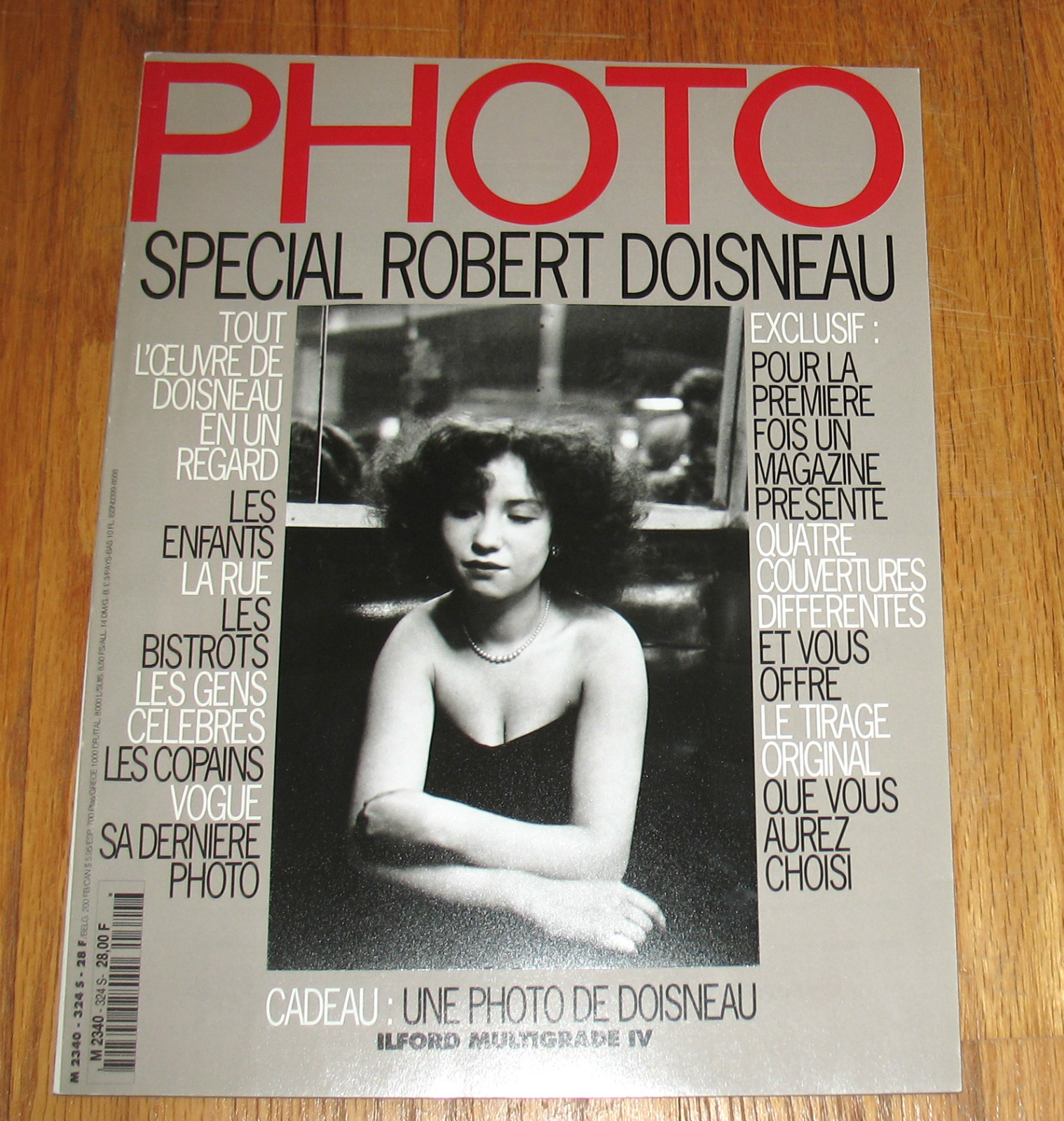Original Robert Doisneau Photograph Mademoiselle Anita 1951