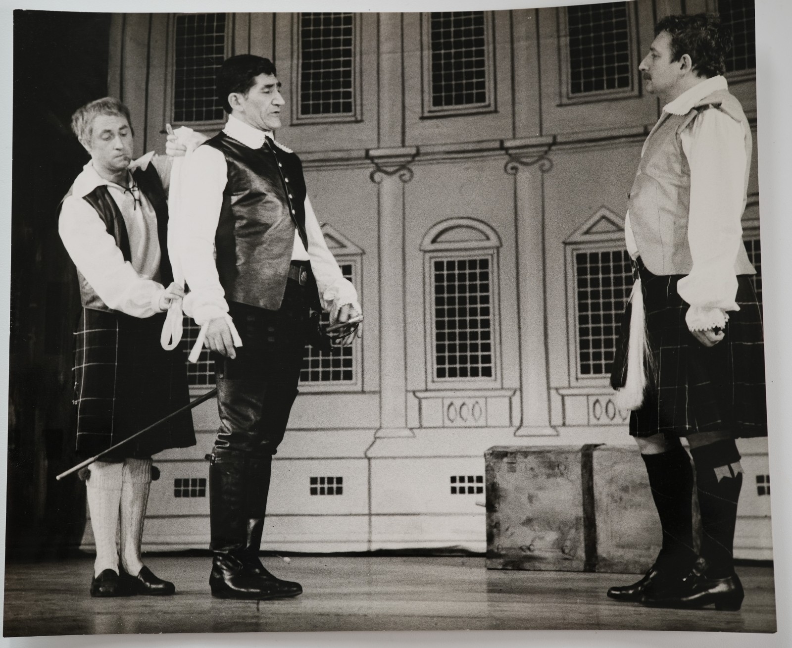 Vintage Photo France Theatre Scene 18X22CM 1960