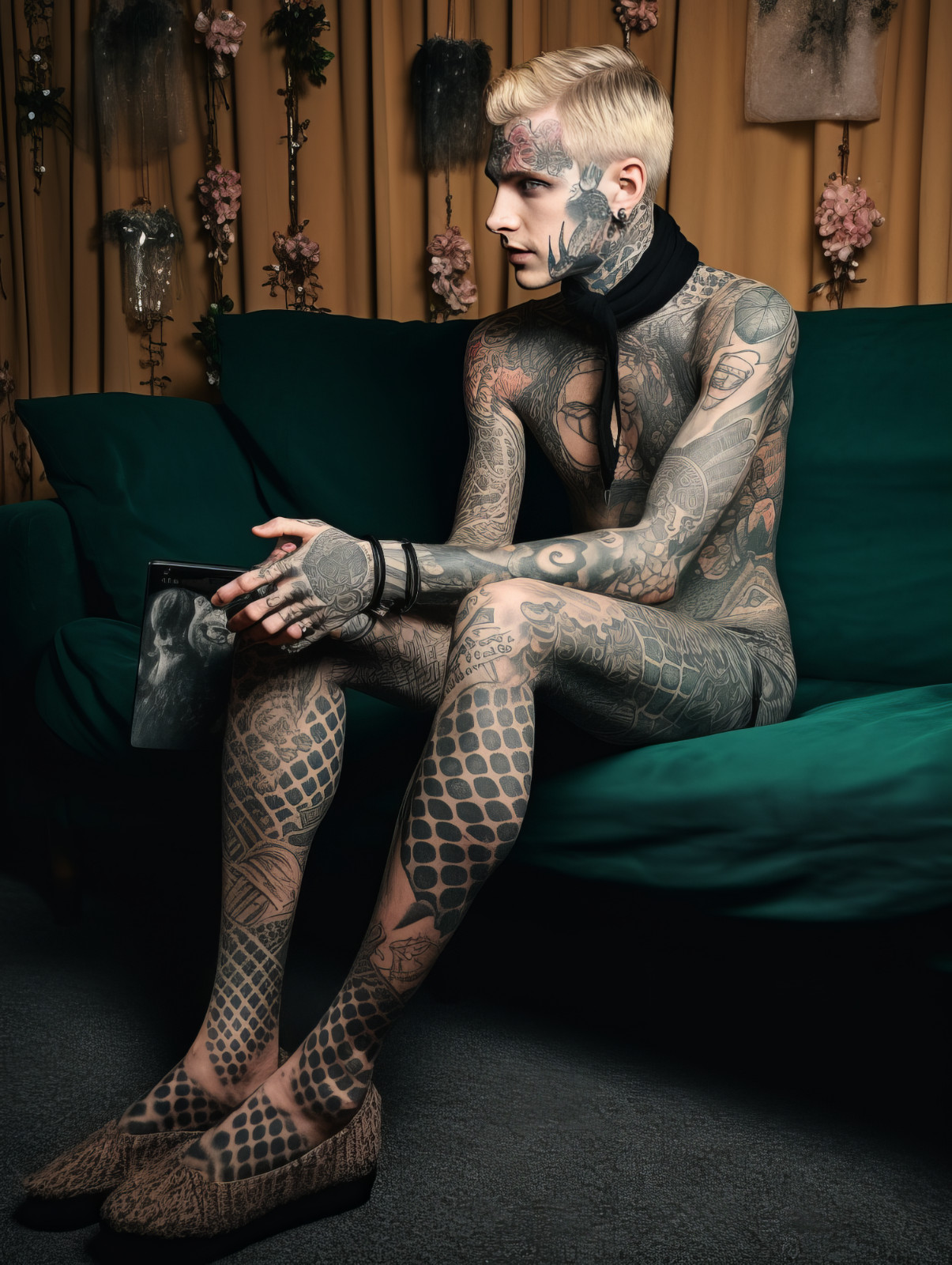 “Handsome Tattooed guy” Photograph by Igor Zeiger. Gay interest