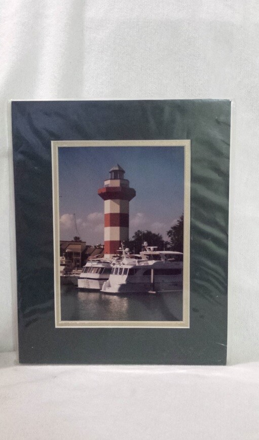 Harbor Town Lighthouse Fine Art Photography 5”x7” Matted J A Kuhn Hilton Head SC