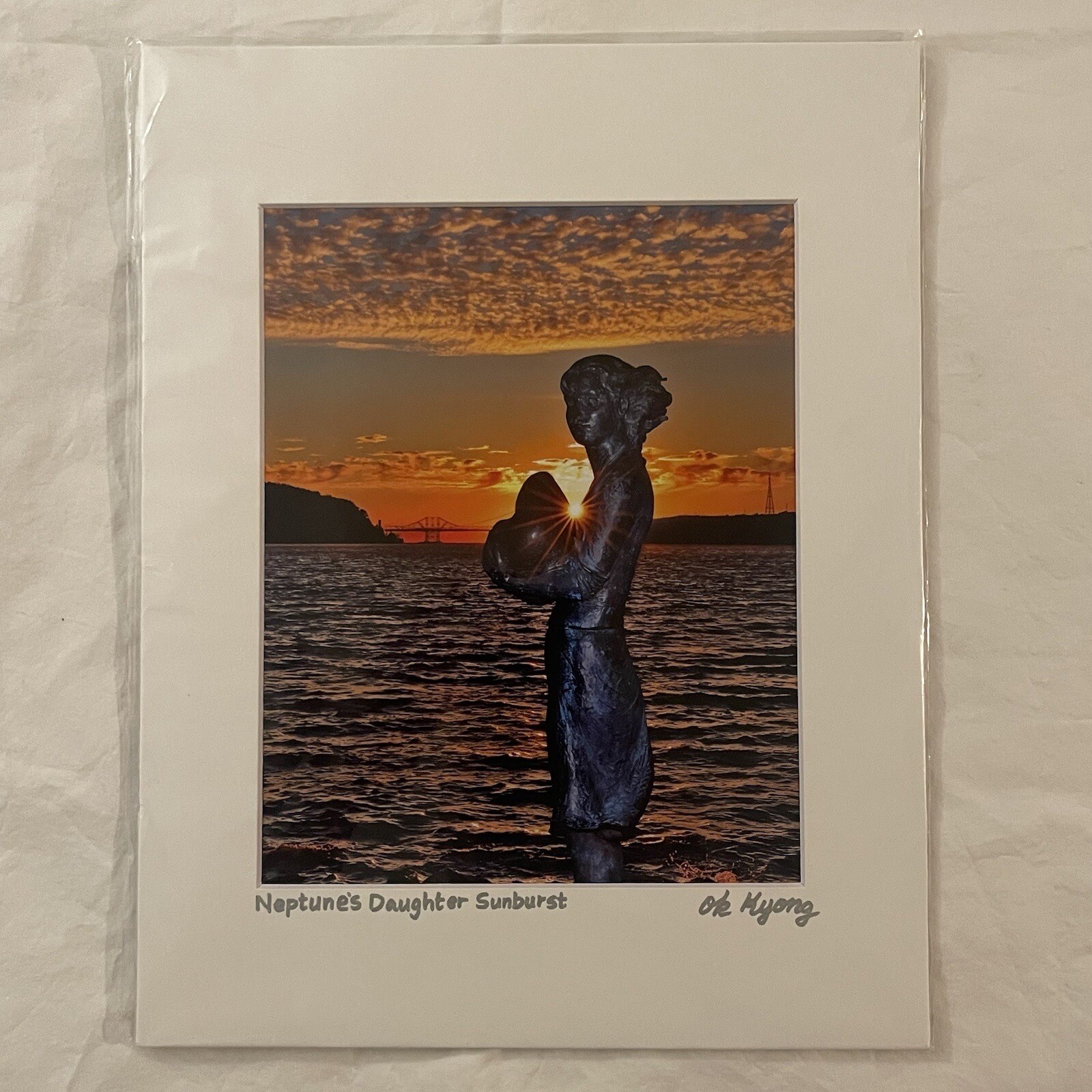Neptunes Daughter Sunburst Photography Art By Ok Kyong Hanrahan