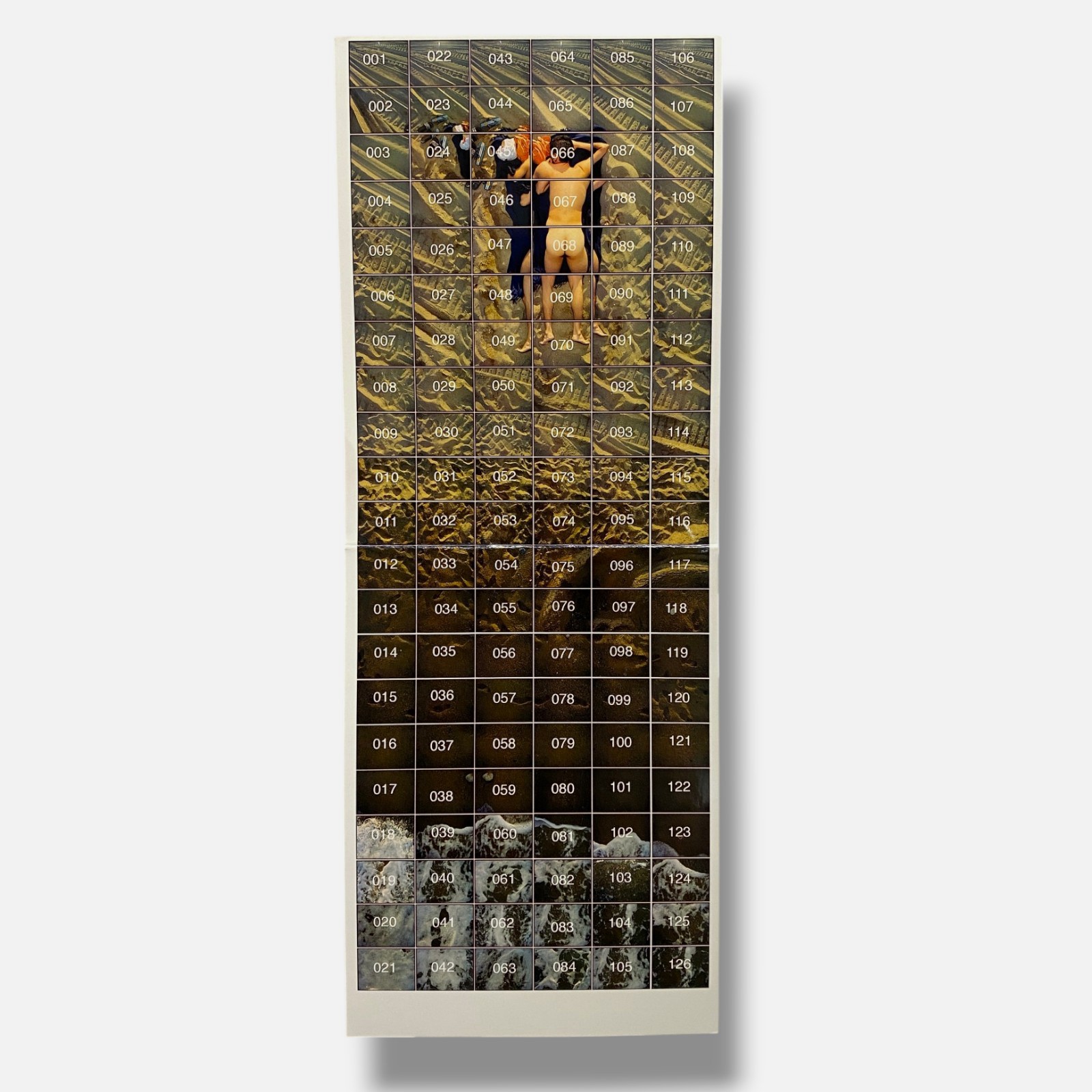 Jesús Micó “Jose En La Barceloneta” 2005, Limited 126-Piece Photo Mural Art Set