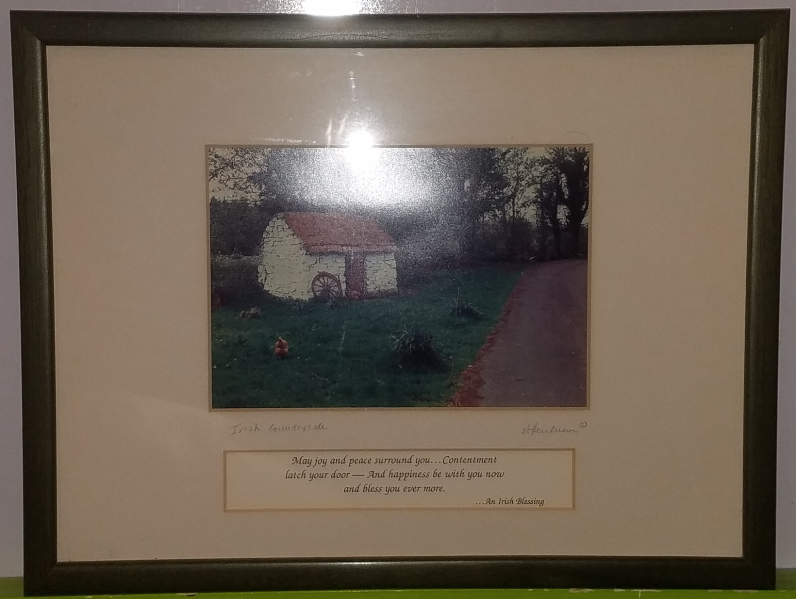 Celtic Images photo of a traditional cottage on Irelands beautiful scenery
