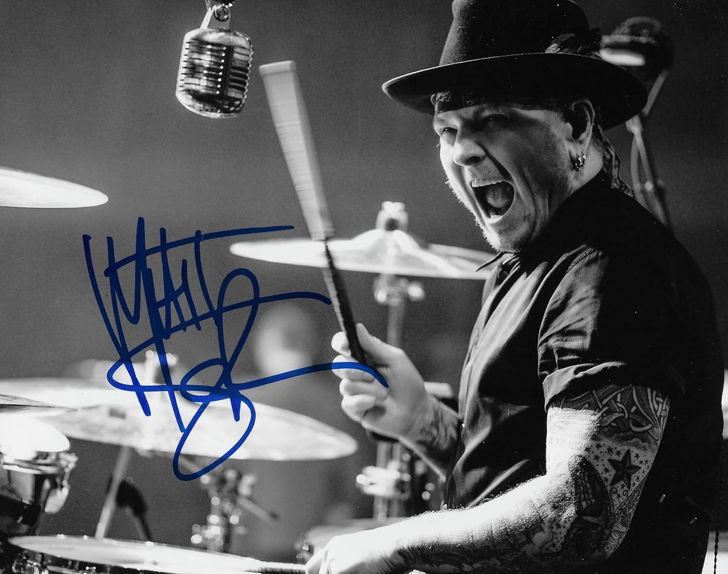 Matt Sorum Guns N Roses Autographed Signed 8 x 10 Photo REPRINT