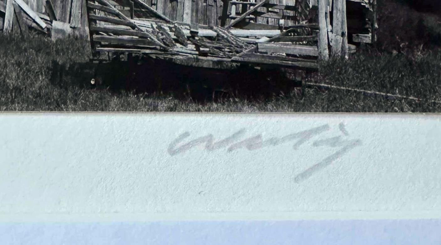 Robert Werling -Thunderstorm, Canada -Signed Photograph -Student of Ansel Adams