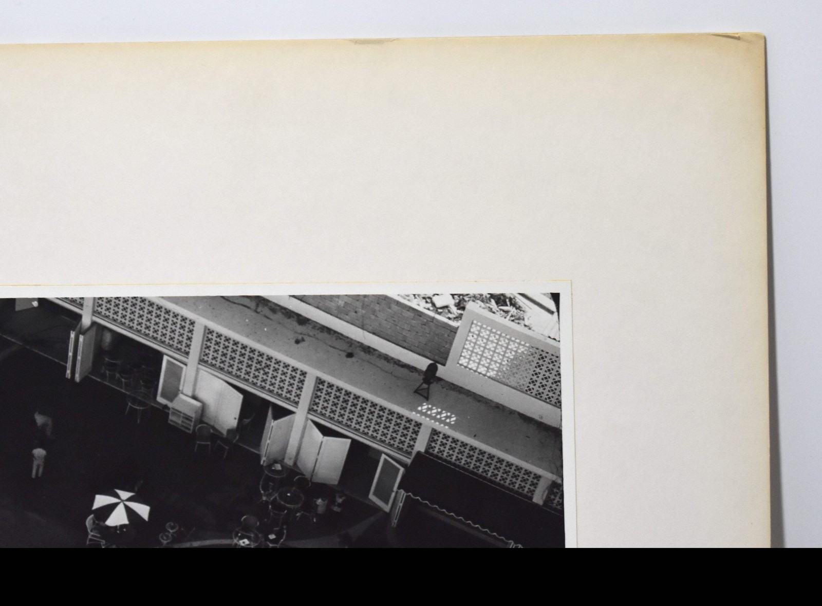 Vtg J.W. Howlett Black + White Photograph ‘Lebanon at Play Hotel Phoenicia 1966’