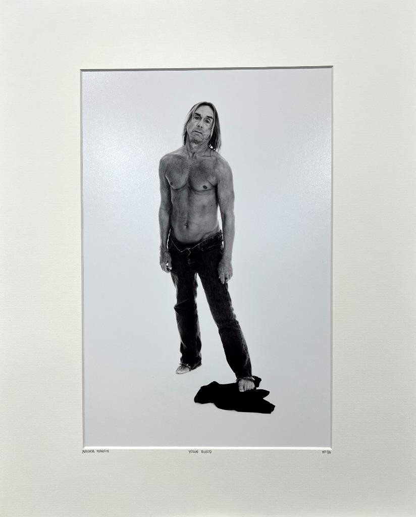 Iggy Pop Xavier Martin “Your Blood” YellowKorner Certified Photograph