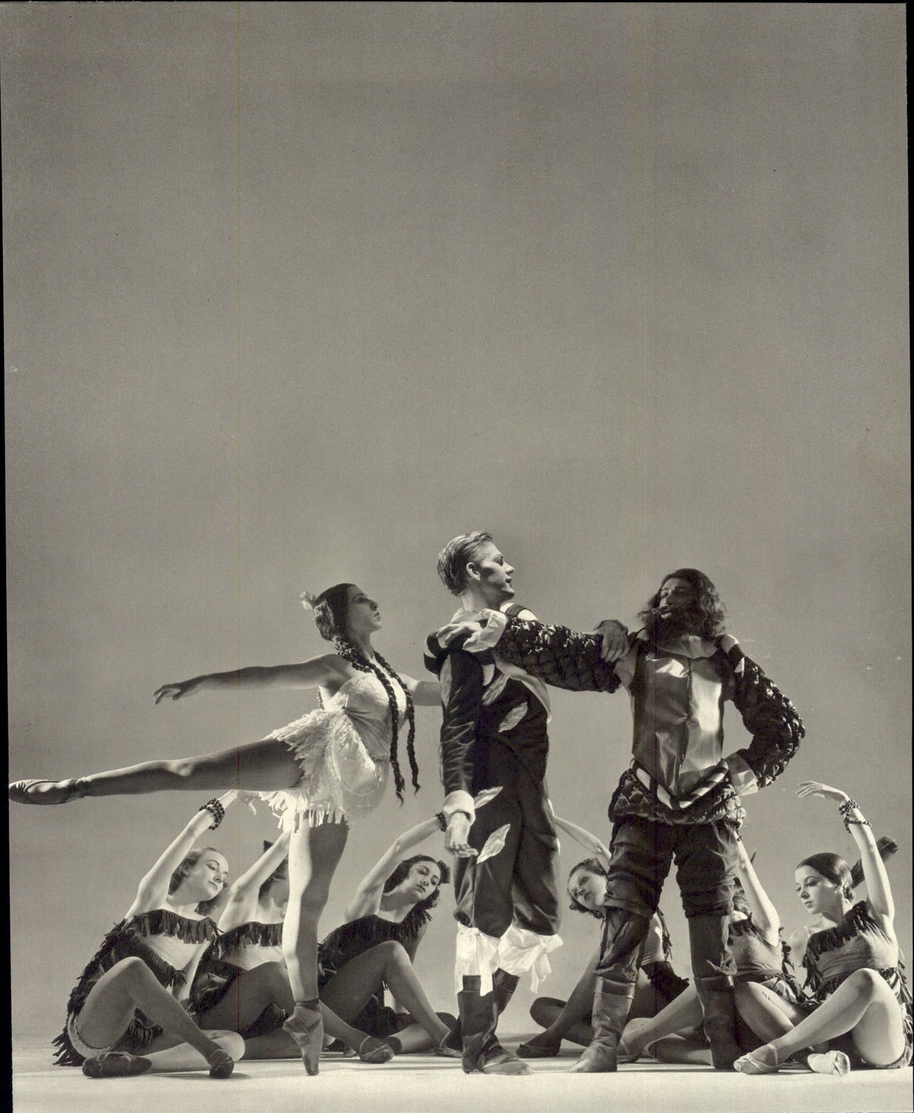 1985 1936 George Platt Lynes Pocahontas The Ballet Caravan Art Photo