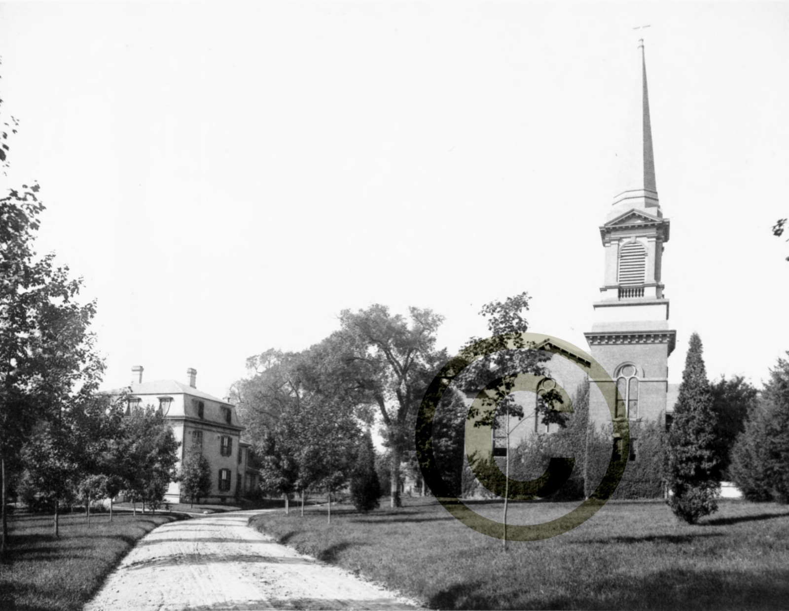 Boston, MA Catholic churches “ST. PETER’S CONCORD Ave CAMBRIDGE” © 1892 Reprint