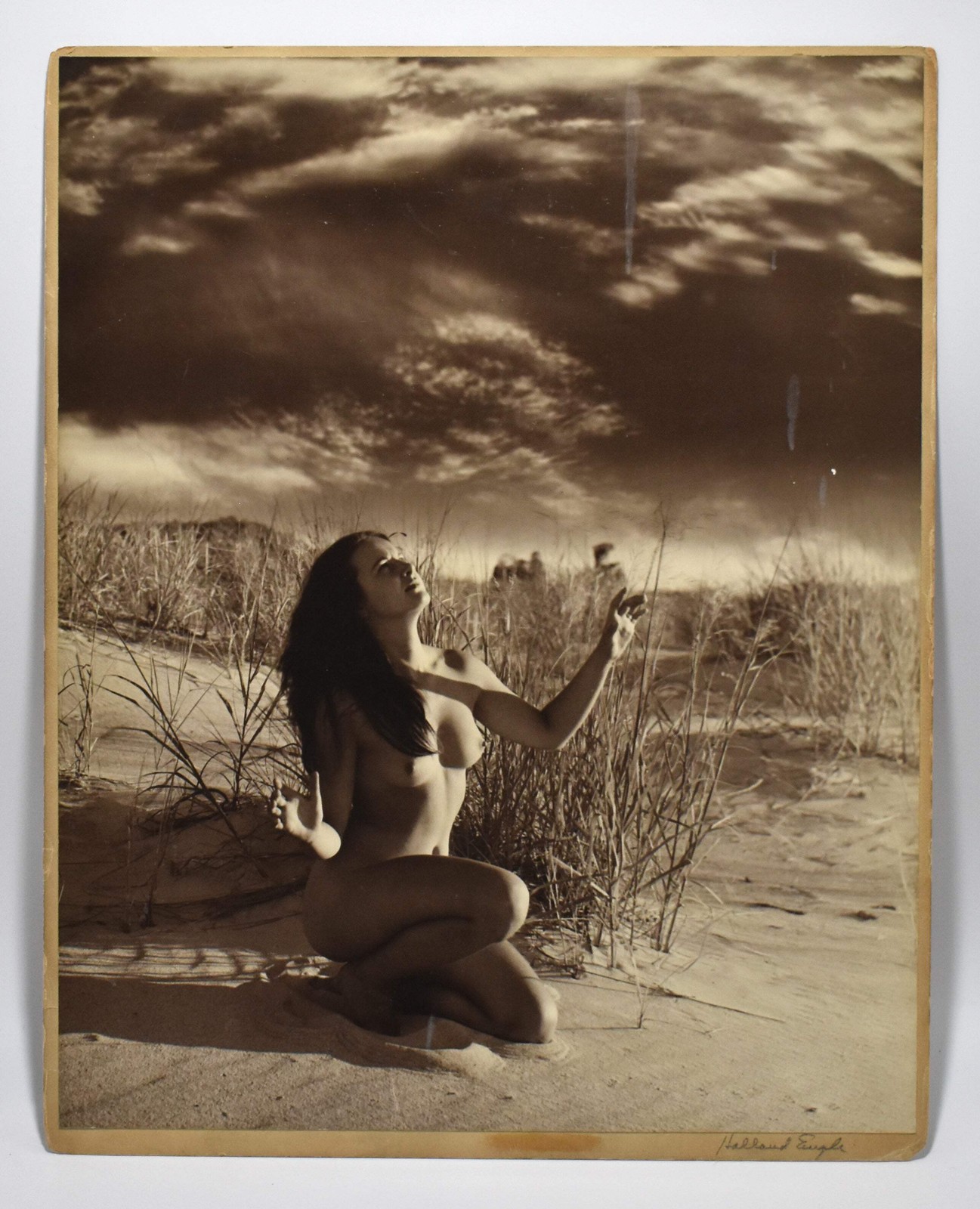 Holland Engle Black + White Portrait Photograph of a Nude Woman