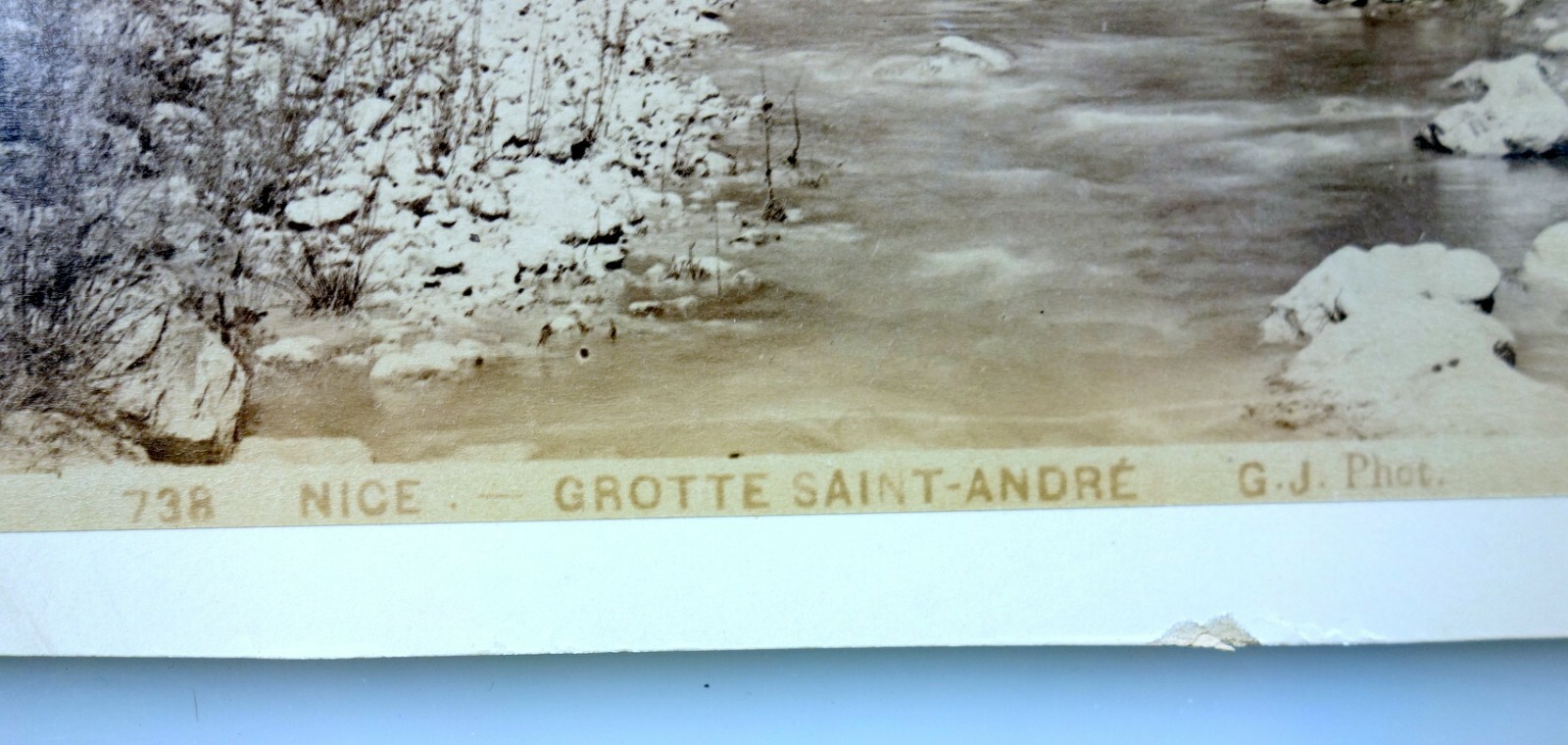 2 x Photo Album around 1890 Nice Corso Massena + Grotto Saint-Andre