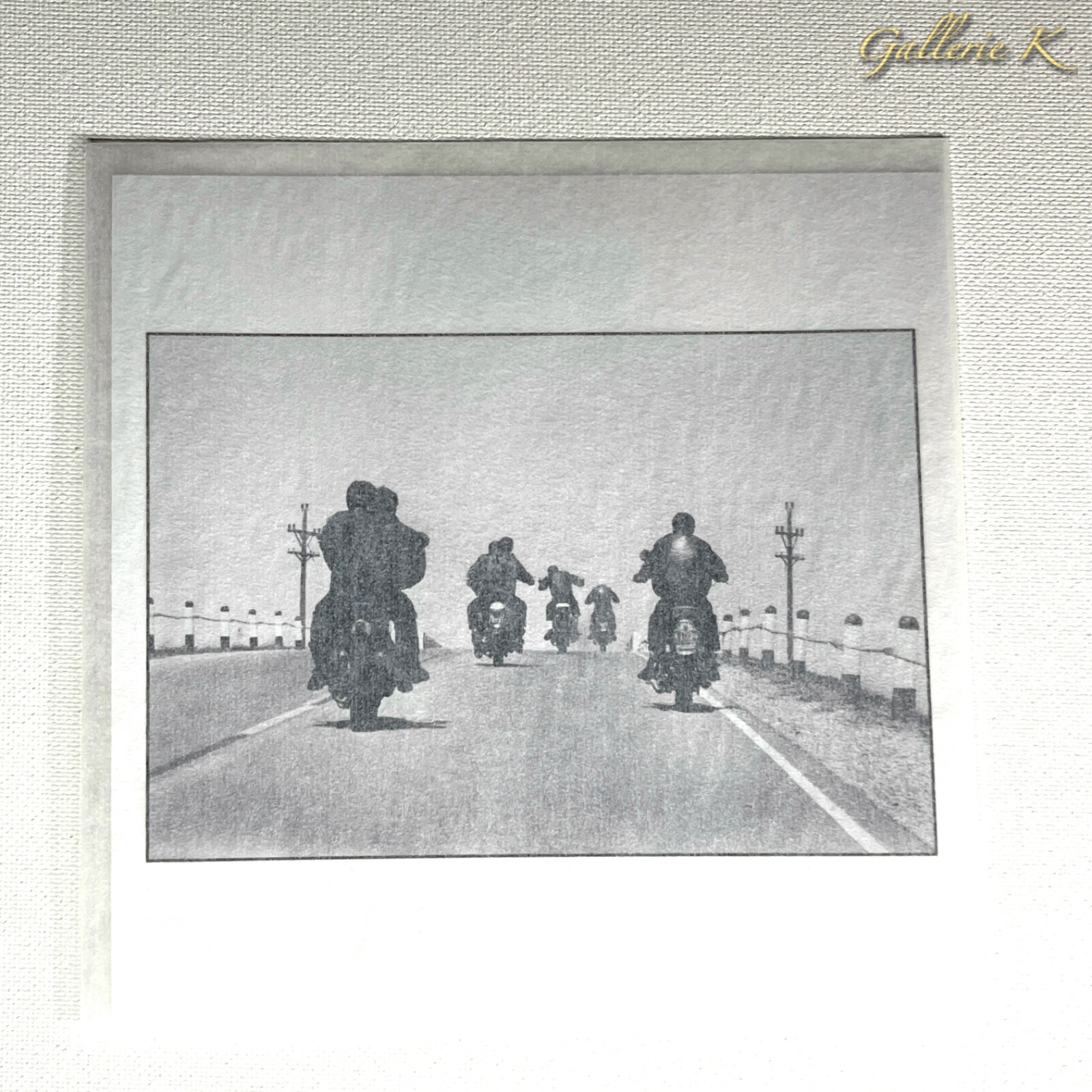 SIGNED DANNY LYON THE BIKERIDERS COVER PHOTO 1963 MAGNUM 2020 LTD ED 6X6 PRINT
