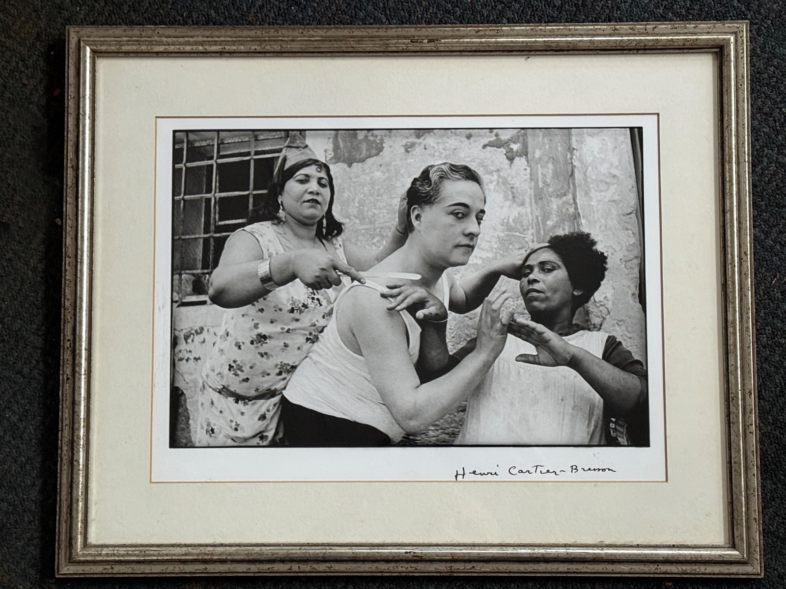 Henri Cartier-Bresson Gelatin Silver Print Titled “Alicante, Spain”