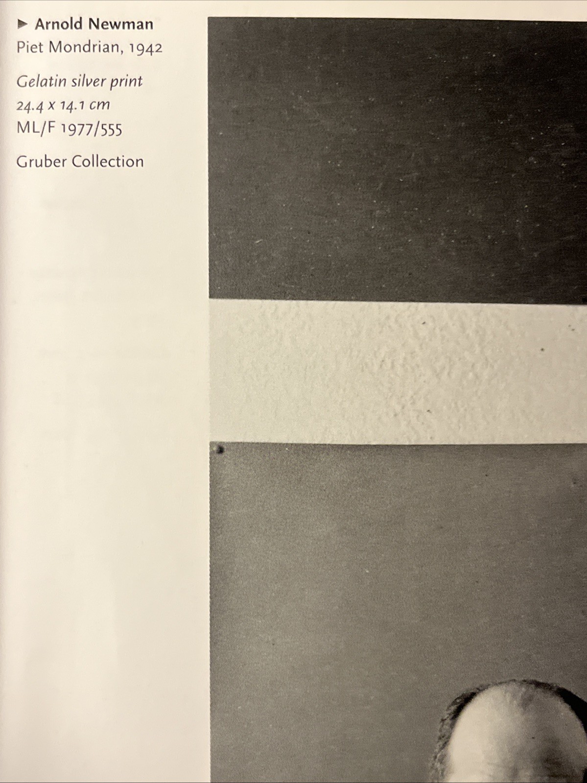 “Piet Mondrian Portrait, 1942” Art Photo Print by ARNOLD NEWMAN B&W